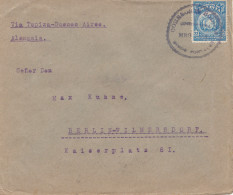 Bolivia: 1922 Cochabamba Via Tupiza-Buenos Aires To Berlin/Germany - Bolivië