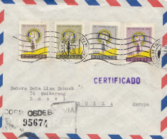 Bolivia 1961: Registered La Paz To Basel - Bolivia