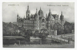 AK Schwerin 1917 Mit Sonderstempel: Ausstellungsplatz - Lettres & Documents