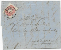 Brief Von Verona Nach Legnago 1876 - Zonder Classificatie