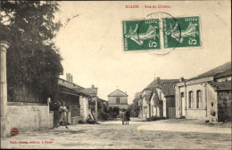 CPA Courcelles-sur-Blaise Haute Marne, Rue Du Château - Sonstige & Ohne Zuordnung