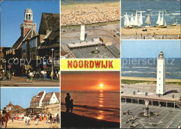72576361 Noordwijk Aan Zee  Strassenpartie Strand Reiten Leuchtturm Sonnenunterg - Autres & Non Classés