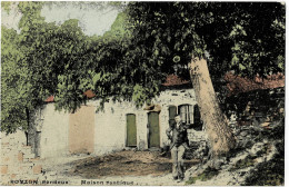 Ronzon ( Rendeux ) Maison Rustique Circulée En 1914 - Rendeux
