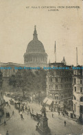 R003925 St. Pauls Cathedral From Cheapside. London. The Auto Photo. 1908 - Autres & Non Classés