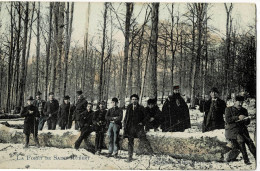 La Forêt De Saint-Hubert Colorée Et  Circulée En 1908 - Saint-Hubert
