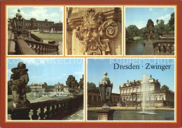 72576154 Dresden Zwinger Gemaeldegalerie Figur Wallpavillon Zwingergraben Putten - Dresden