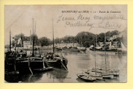 17. ROCHEFORT-SUR-MER – Bassin Du Commerce (animée, Bateaux) (voir Scan Recto/verso) - Rochefort