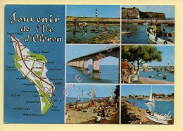 17. ILE D'OLERON – Multivues – Carte Géographique (animée) (voir Scan Recto/verso) - Ile D'Oléron