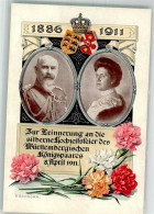 39869311 - Sign. Schnorr P. Silberhochzeit D. Wuerttembergischen Koenigspaares - Expositions