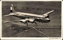 CPA KLM Lockheed Constellation, PH-TAR, The Flying Dutchman, Flugzeug Douglas DC4 - Other & Unclassified