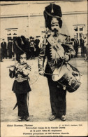 CPA Russland, Le Conflt Européean, 1914, Grenadier De La Garde Dorée, Fifre,Flöte - Autres & Non Classés