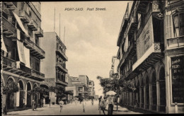 CPA Port Said Ägypten, Post Street - Autres & Non Classés