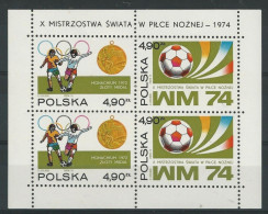 ● POLONIA 1974 ֍ Calcio Football ● BF N. 65 Nuovo ** ● Cat. ? € ● Soccer ● Football ● Lotto N. 1161 ● - Blokken & Velletjes