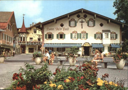 72575911 Oberammergau Dorfplatz Passionsspielort Oberammergau - Oberammergau