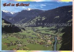 72575857 Zell Ziller Tirol Fliegeraufnahme Zell Am Ziller - Sonstige & Ohne Zuordnung
