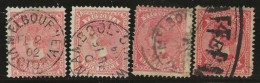 Victoria    .   SG    .   393  4x    .   O      .     Cancelled - Used Stamps