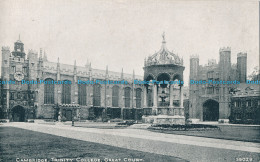 R003446 Cambridge. Trinity College. Great Court. Photochrom. Exclusive Grano. No - Monde