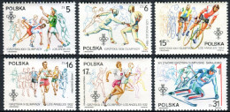 Polonia 1984  2725/30 ** Victoria De Atletas Polacos En Los Angeles - Unused Stamps