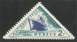 BA-319 Monaco Paquebot Bateau Boat Ship Schiff Boot Barca Barco MH * Neuf - Barcos