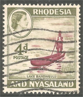 BA-238 Rhodesia Nyasaland Lake Bangweulu Barque Bateau Boat Boot Barca Barco - Bateaux