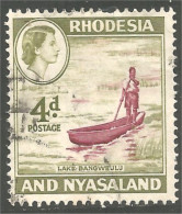 BA-236 Rhodesia Nyasaland Lac Bangweulu Barque Bateau Boat Boot Barca Barco - Bateaux