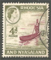 BA-237 Rhodesia Nyasaland Lake Bangweulu Barque Bateau Boat Boot Barca Barco - Bateaux