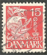 BA-123 Denmark 15c Voilier Caravelle Bateau Caravel Sailing Ship Boat Schiff Boot Barca Barco - Ships