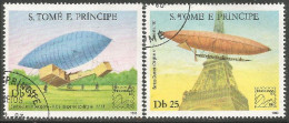 BL-13a Sao Tome Zeppelins - Sao Tomé Y Príncipe