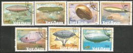 BL-16c Sao Tome Zeppelins - Montgolfières