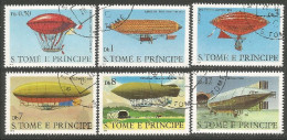 BL-11c Sao Tome Zeppelins - Zeppeline