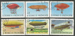BL-11b Sao Tome Zeppelins - Luchtballons
