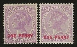 Victoria    .   SG    .   456  2x    .   *       .     Mint-hinged - Mint Stamps