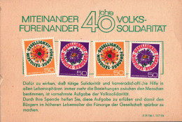 H2480 - Oschatz Volkssolidarität Jubiläumskarte - Oschatz
