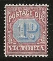 Victoria    .   SG    .   D 2     .     (*)      .     Mint Without Gum - Mint Stamps