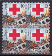 Serbia 2016 Red Cross Week Croix Rouge Rotes Kreuz Cruz Roja Croce Rossa Tax Charity Surcharge MNH - Serbien