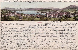1901-Svizzera Luzern, Cartolina Viaggiata - Autres & Non Classés