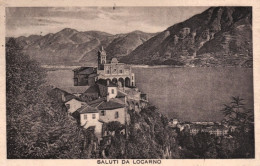 1922-Svizzera Saluti Da Locarno, Cartolina Viaggiata - Autres & Non Classés