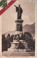 1916-Trento Monumento Ai Caduti,bollo Della Croce Rossa E Timbro D'arrivo Ad Anz - Croix-Rouge