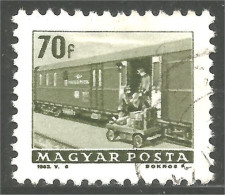 TR-123 Hungary Wagon Postal Train Zug Treno - Trains