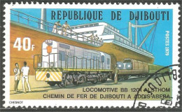 TR-100 Djibouti Bateau Ship Train Locomotive Lokomotive Zug Treno - Trenes