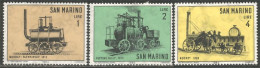 TR-92 San Marino Train Locomotive Lokomotive Zug Treno (some Paper At Back) - Trains