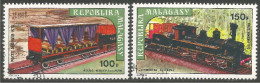TR-72a Madagascar Train Locomotive Lokomotive Zug Treno - Eisenbahnen