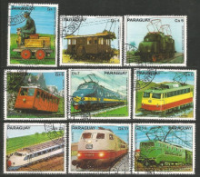 TR-57a Paraguay Train Locomotive Lokomotive Zug Treno - Trenes