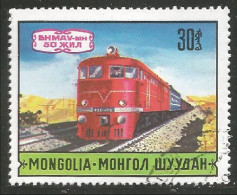 TR-49 Mongolie Train Locomotive Lokomotive Zug Treno - Trenes
