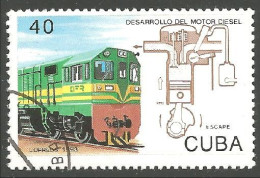 TR-37c Cuba Train Locomotive Lokomotive Zug Treno - Trenes