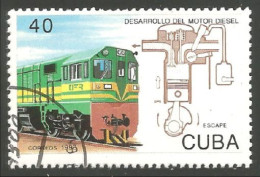 TR-37a Cuba Train Locomotive Lokomotive Zug Treno - Trenes