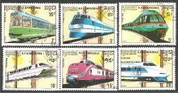 TR-33b Cambodge Train Locomotive Lokomotive Zug Treno - Eisenbahnen