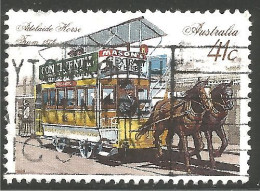 TR-2c Australia Adelaide Tramway Cheval Horse Pferd Caballo - Strassenbahnen