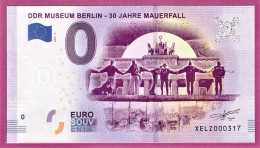 0-Euro XELZ 2019-6 DDR MUSEUM BERLIN - 30 JAHRE MAUERFALL - Essais Privés / Non-officiels