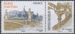 2008 - 4215 - 81e Congrès De La Fédération Française Des Associations Philatéliques à Paris - Le Grand Palais - Unused Stamps
